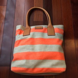 Kate Spade Jubilee Striped Bon Shopper! 🍊